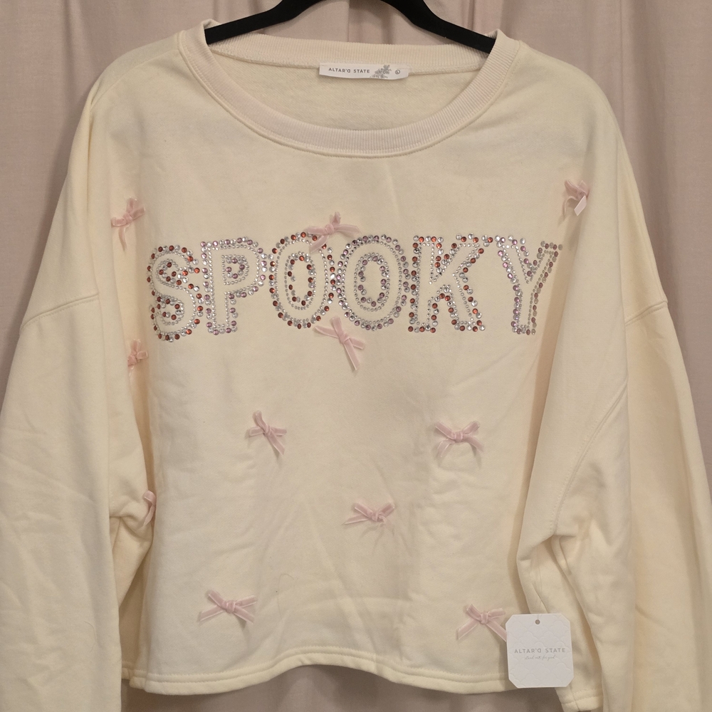 Altar'd State Cream Sweatshirt